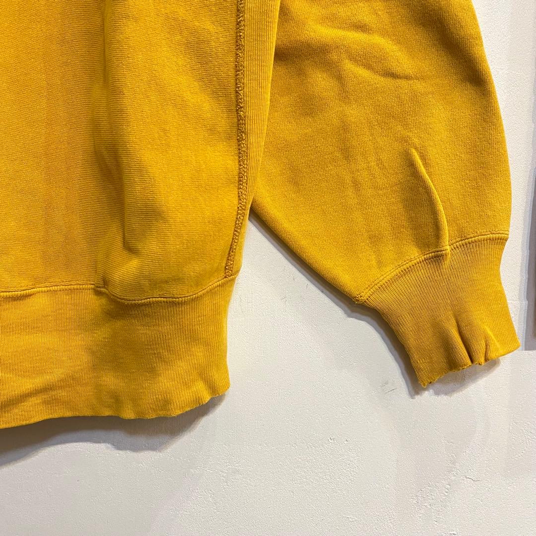 USA製】Champion チャンピオン リバースウィーブ　黄 90's