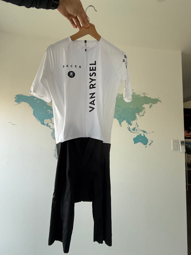 VAN RYSEL ロードバイク エアロスーツ レーススーツ (L)