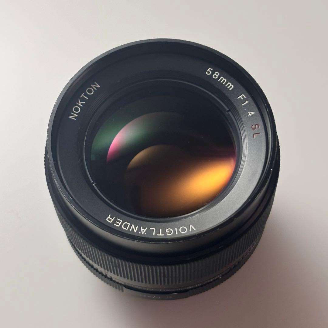 レンズ(単焦点) VoightLander NOKTON 58mm F1.4 SL II
