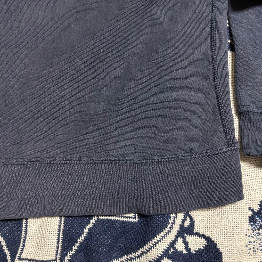 ボロ　80s champion リバースウィーブ　サンフェード　ナス紺　USA製