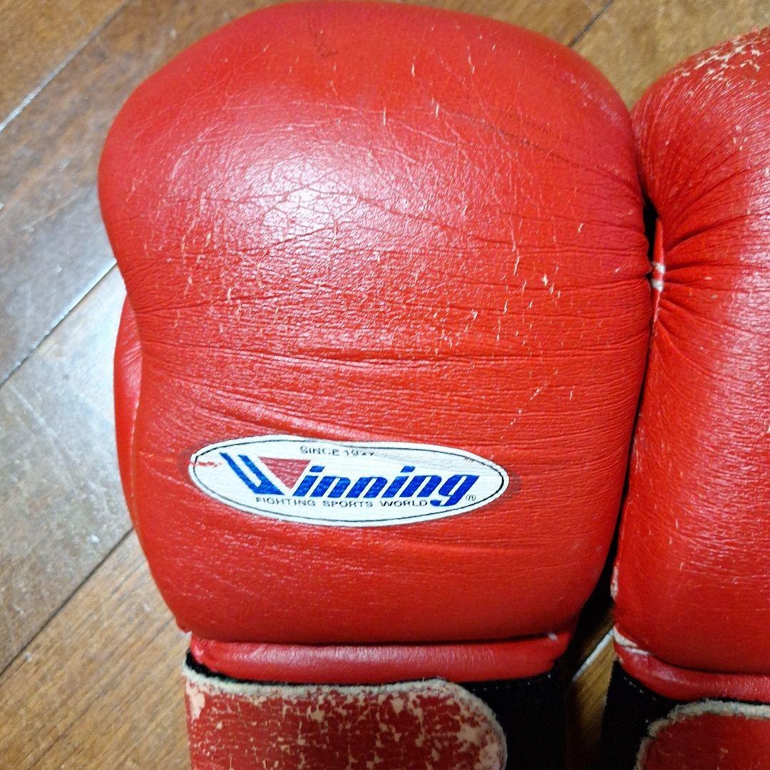 318 Winning ボクシンググローブ 赤 ソフトタイプ 14os
