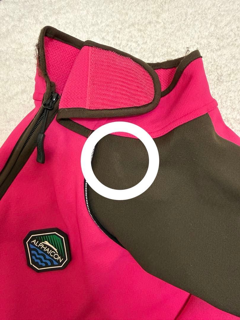 ALPHAICON ダブルフルドッグガード　2XL ピンク　アルファアイコン