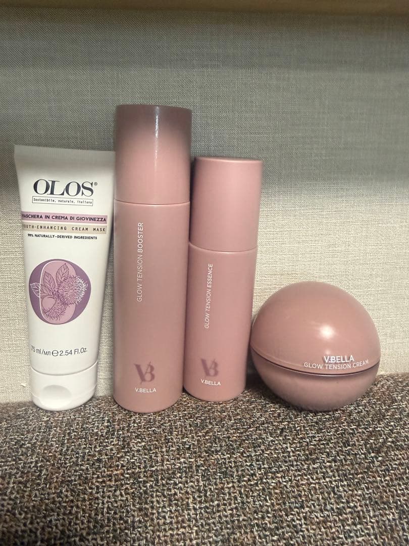 「NINE Beauty」V.BELLA 3点とOLOSクリームマスク