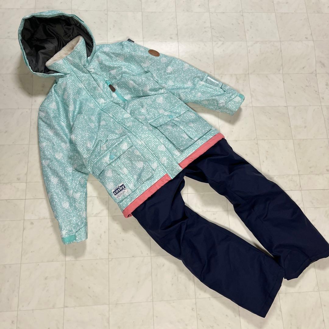 コスビー スキーウエア 160 150 ボートウエア ウエア上下 女の子