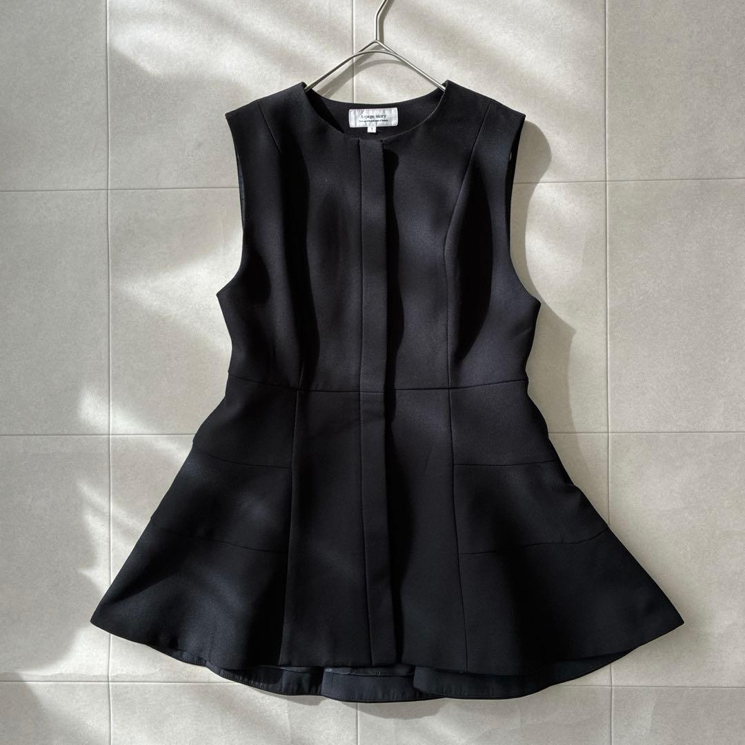 現行 極美品 アルページュストーリー♡フレアジレ ブラック サイズ1 洗える