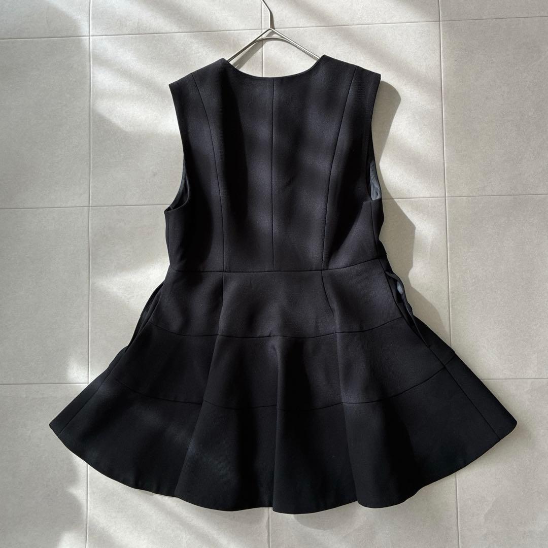 現行 極美品 アルページュストーリー♡フレアジレ ブラック サイズ1 洗える