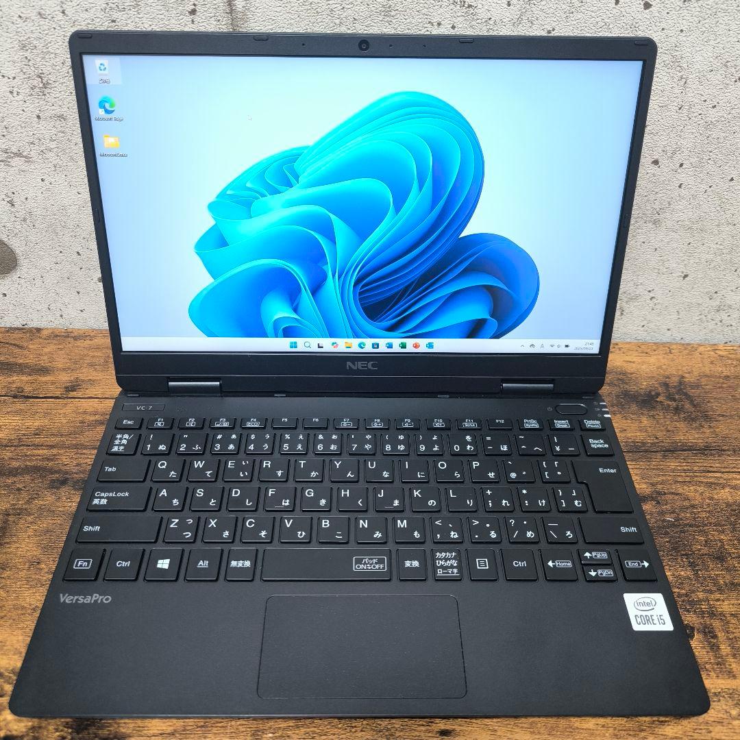 8420 nec ノートパソコン Windows11 オフィス付