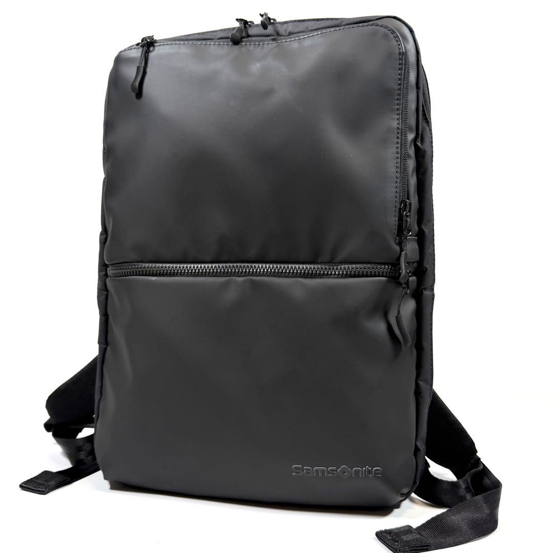 【美品】サムソナイト　ビジネスリュック　サブリムS 2way ブラック系