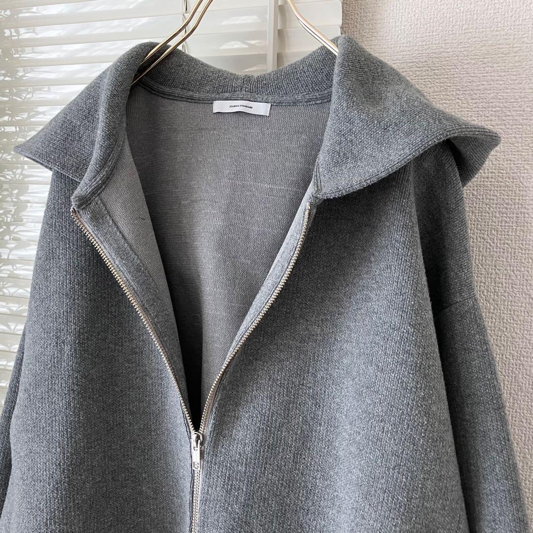 【2024AW】JOURNAL STANDARD ダブルニットフーディ パーカー