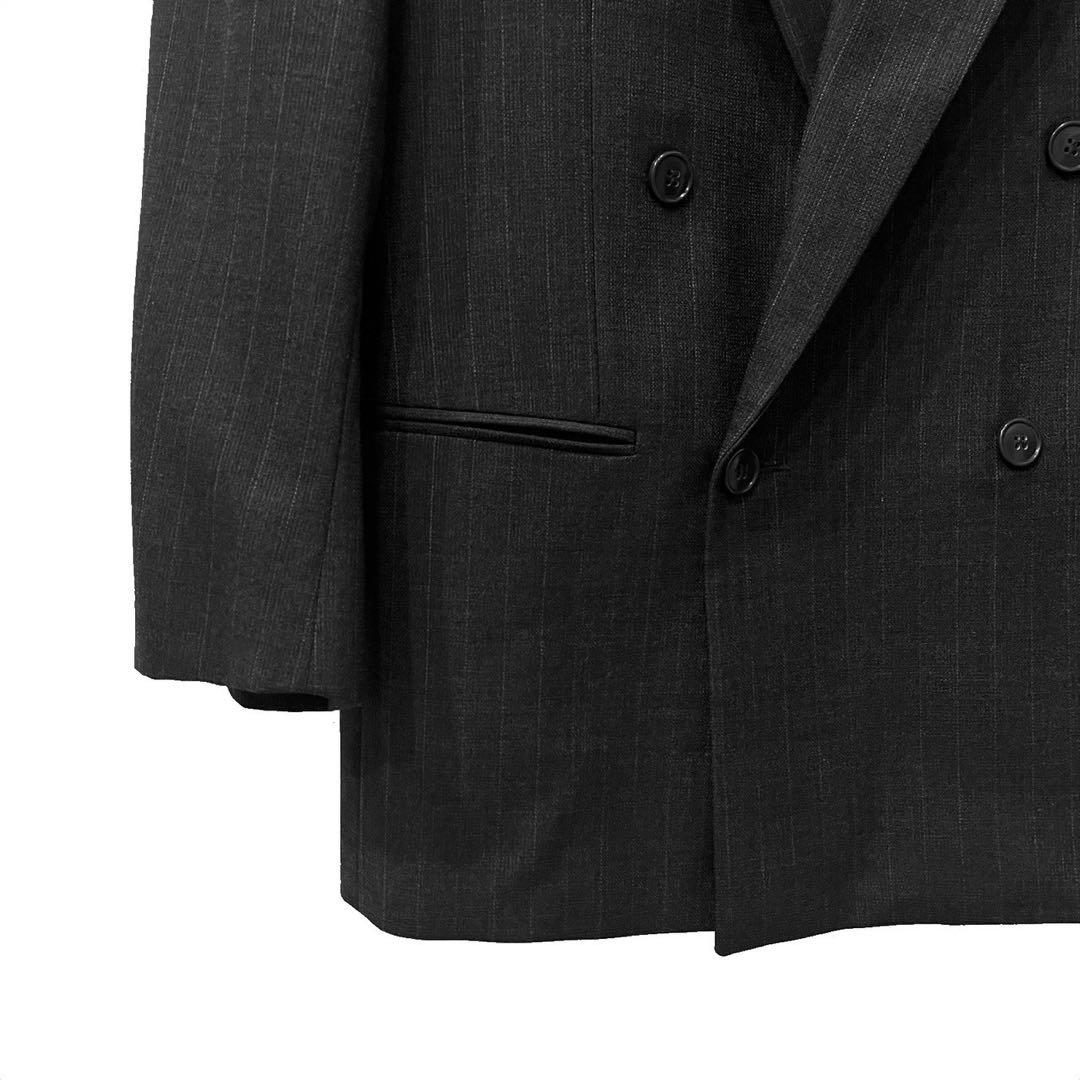 90s ARMANI ウールダブルジャケット ジョルジオ 名作 GIORGIO