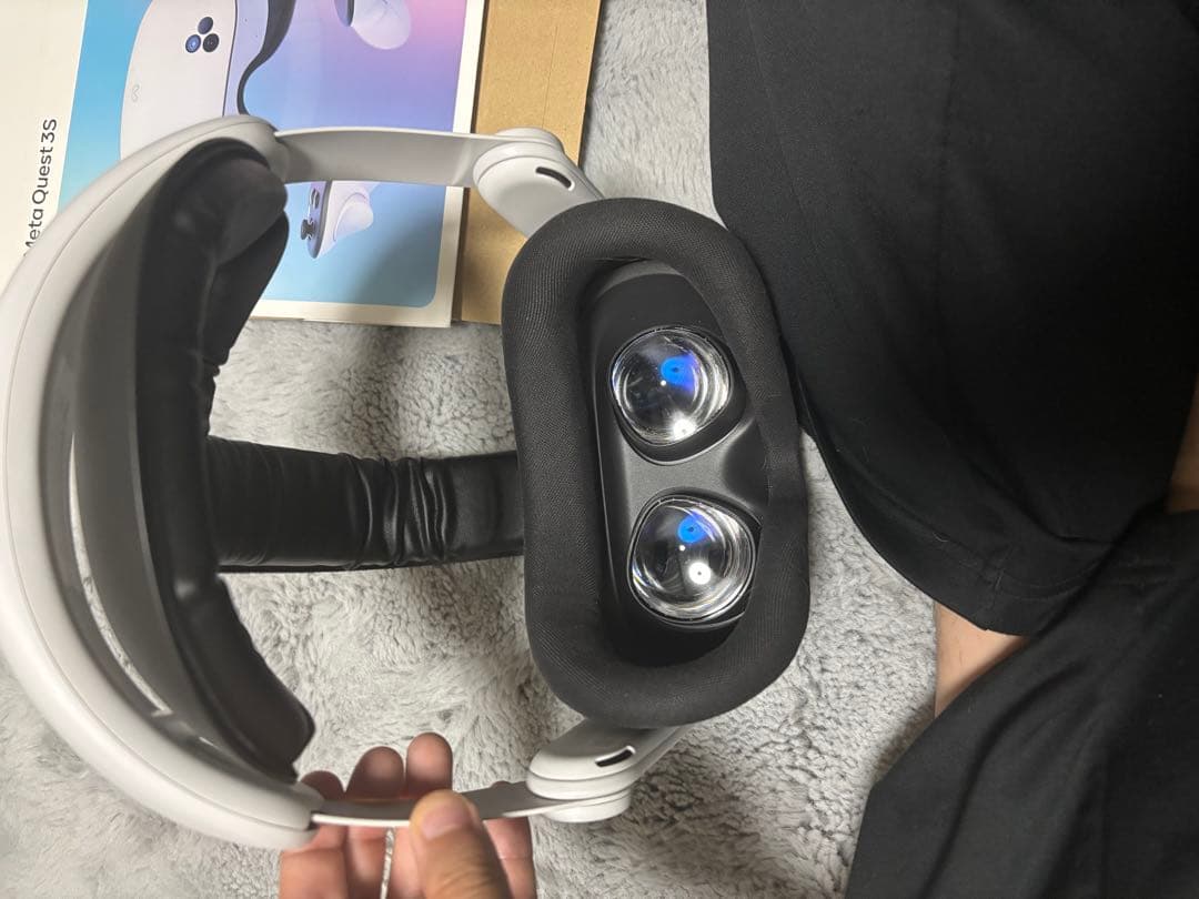  Quest 3S VRヘッドセット KIWI製ヘッドストラップ付き