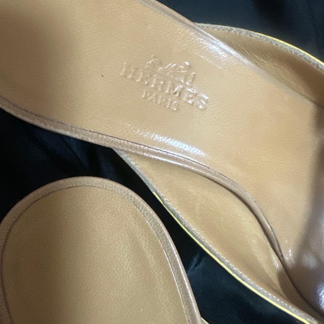 よ*し様 HERMES ミュール　バイカラー　エルメス　サンダル