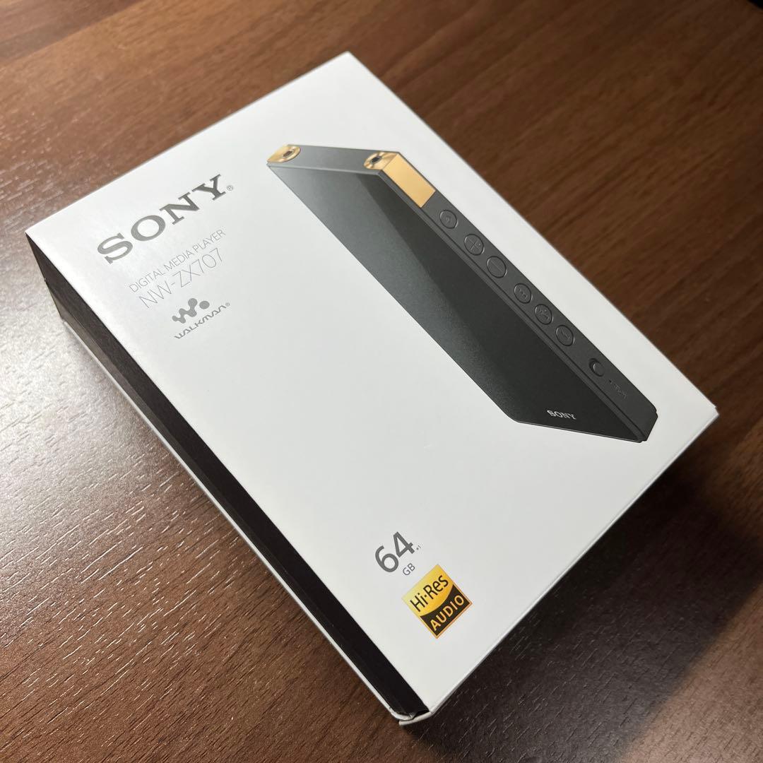 NW ZX707 ウォークマン+SanDisk128GB+ケース