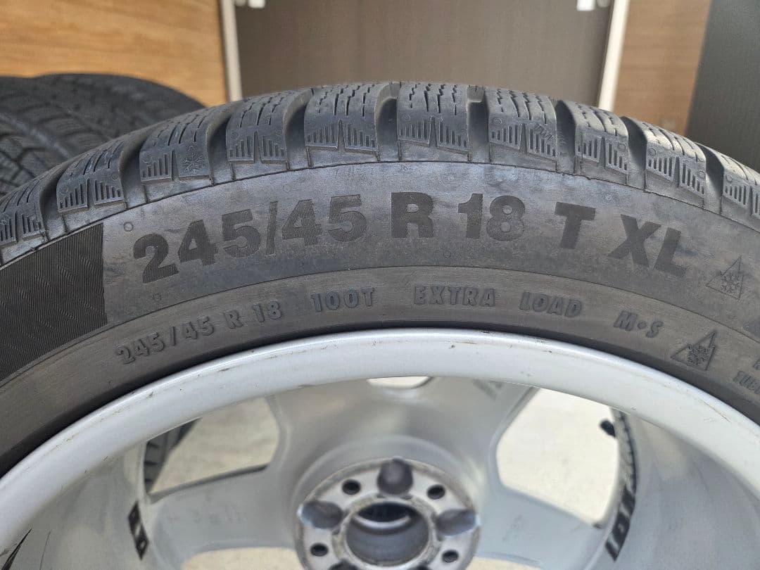 【美品】W218 ベンツ スタッドレスタイヤ・ホイールセット CLS