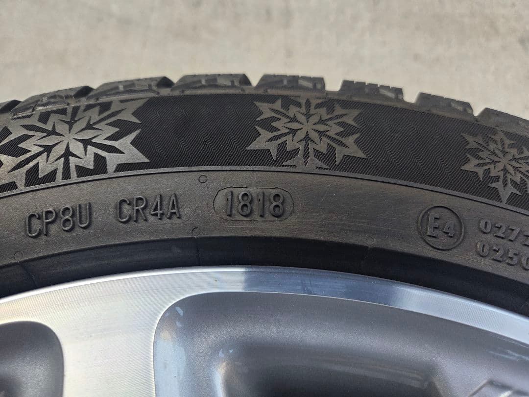 【美品】W218 ベンツ スタッドレスタイヤ・ホイールセット CLS