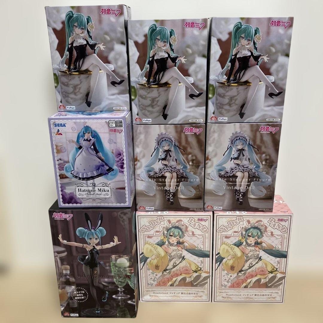 初音ミク フィギュア9箱セット 新品未開封 まとめ売り！ヴィンテージドール ほか