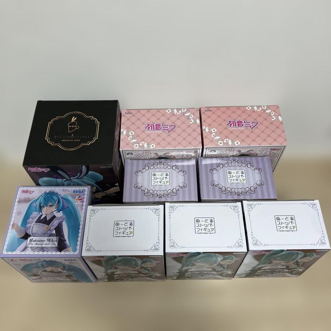 初音ミク フィギュア9箱セット 新品未開封 まとめ売り！ヴィンテージドール ほか