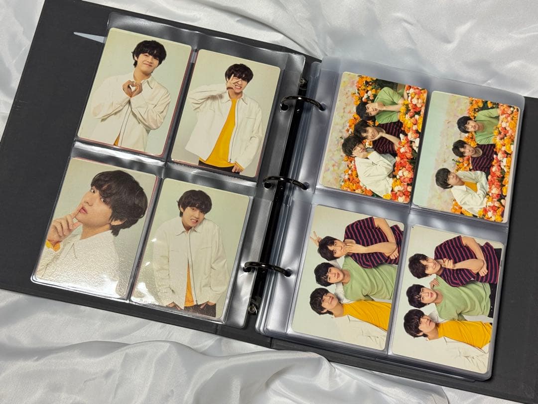 BTS ツアー 公式グッズ テテ トレカ 75枚 アルバムセット【未使用に近い】