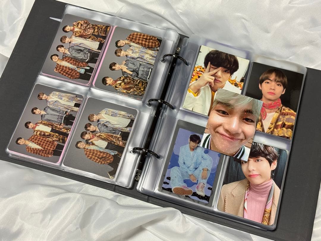 BTS ツアー 公式グッズ テテ トレカ 75枚 アルバムセット【未使用に近い】