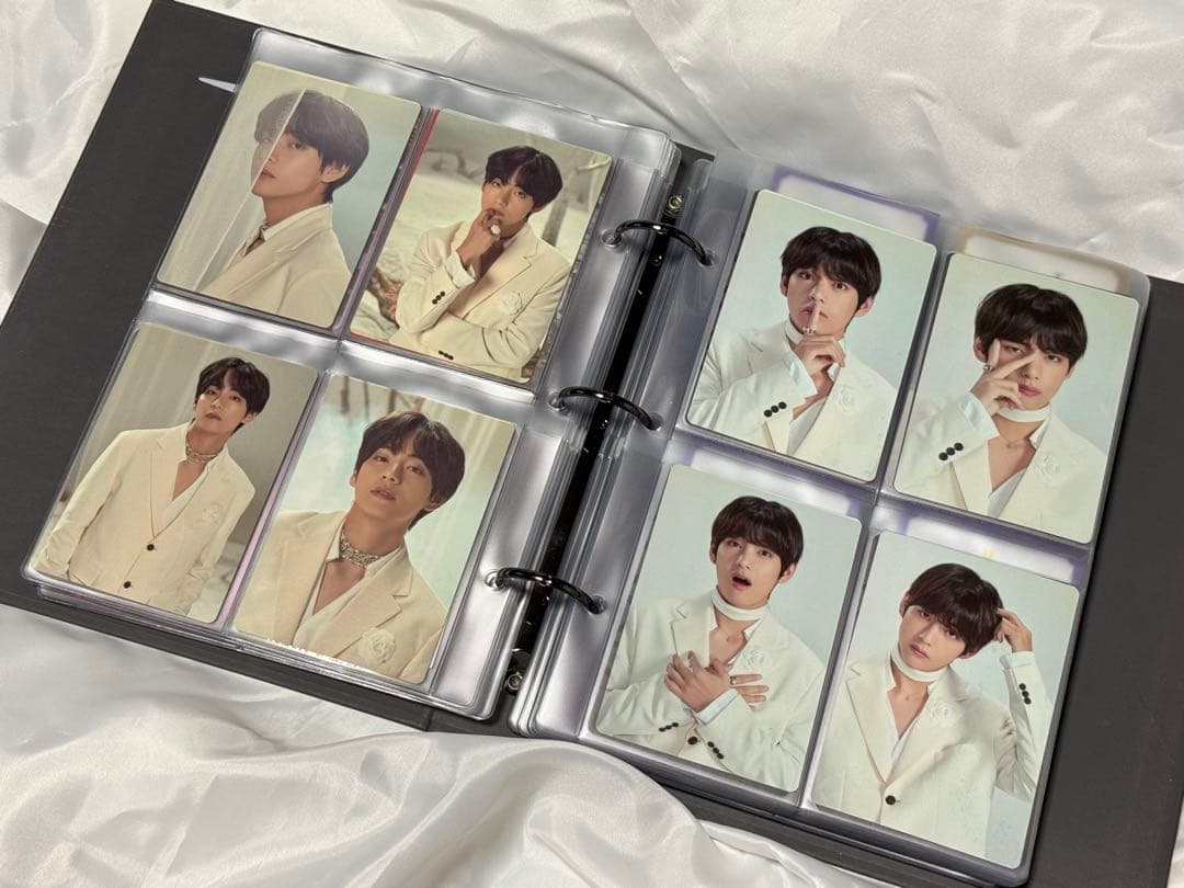 BTS ツアー 公式グッズ テテ トレカ 75枚 アルバムセット【未使用に近い】