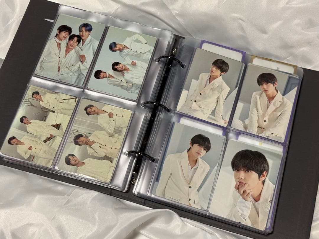 BTS ツアー 公式グッズ テテ トレカ 75枚 アルバムセット【未使用に近い】