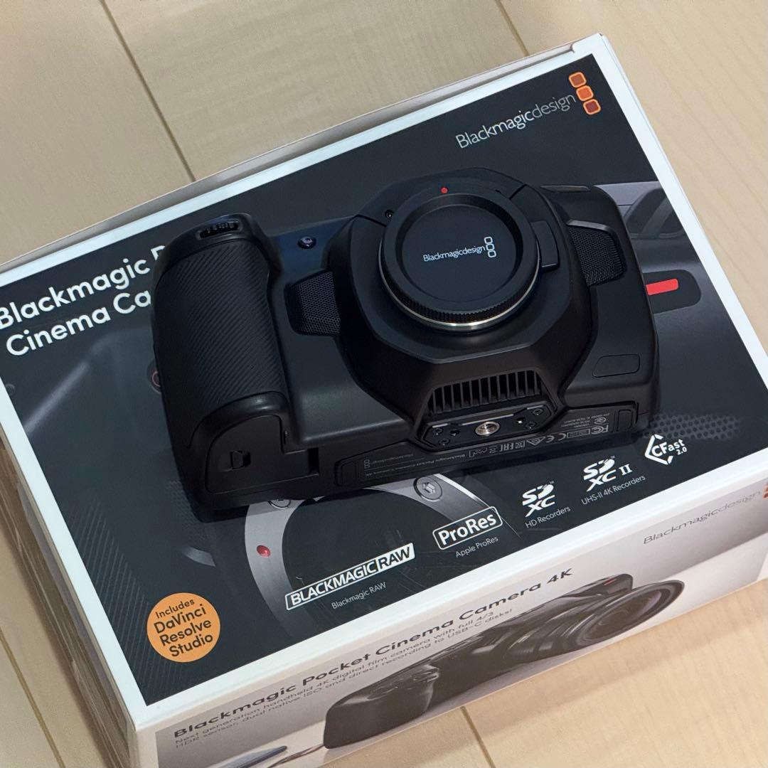 ビデオカメラ Blackmagic Pocket Cinema Camera 4K
