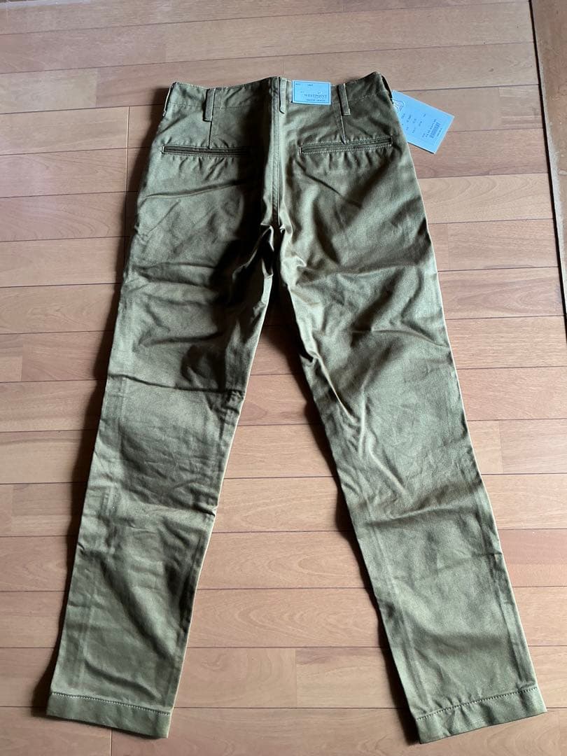 【新品未使用】FOB FACTORY F0514 ナローU.Sトラウザー XS