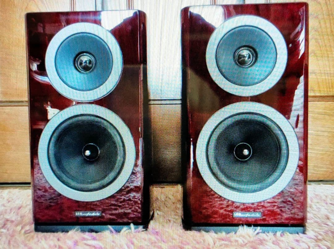 ワーフェデール REVA-2 スピーカー 赤