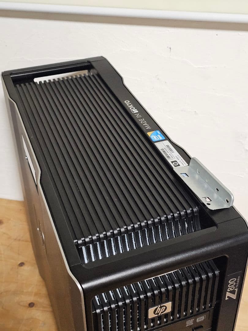 HP Z800 Workstation　Dual Xeon メモリ32GB 動作