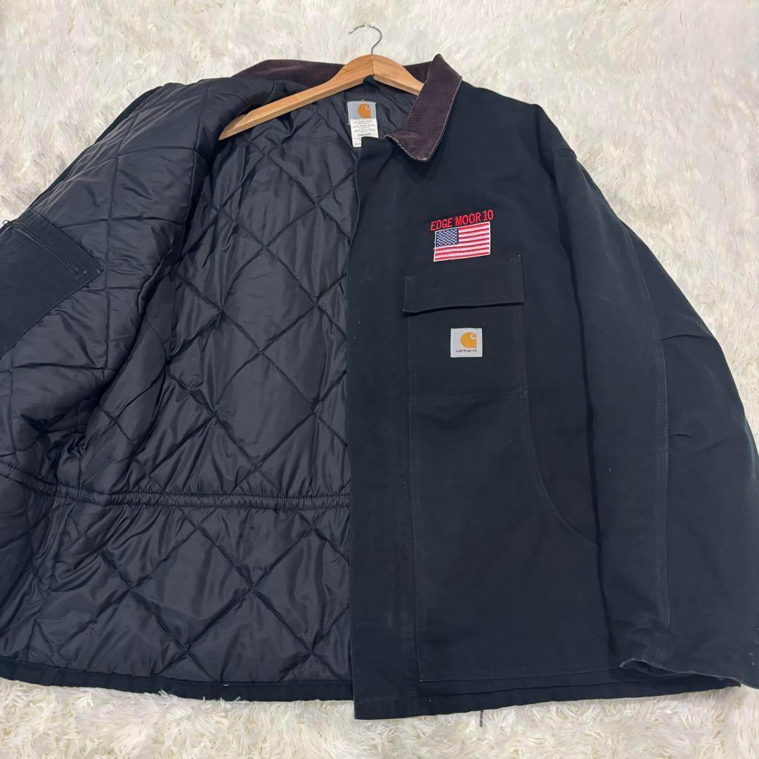 【大きいサイズ】カーハート トラディショナルジャケット 黒