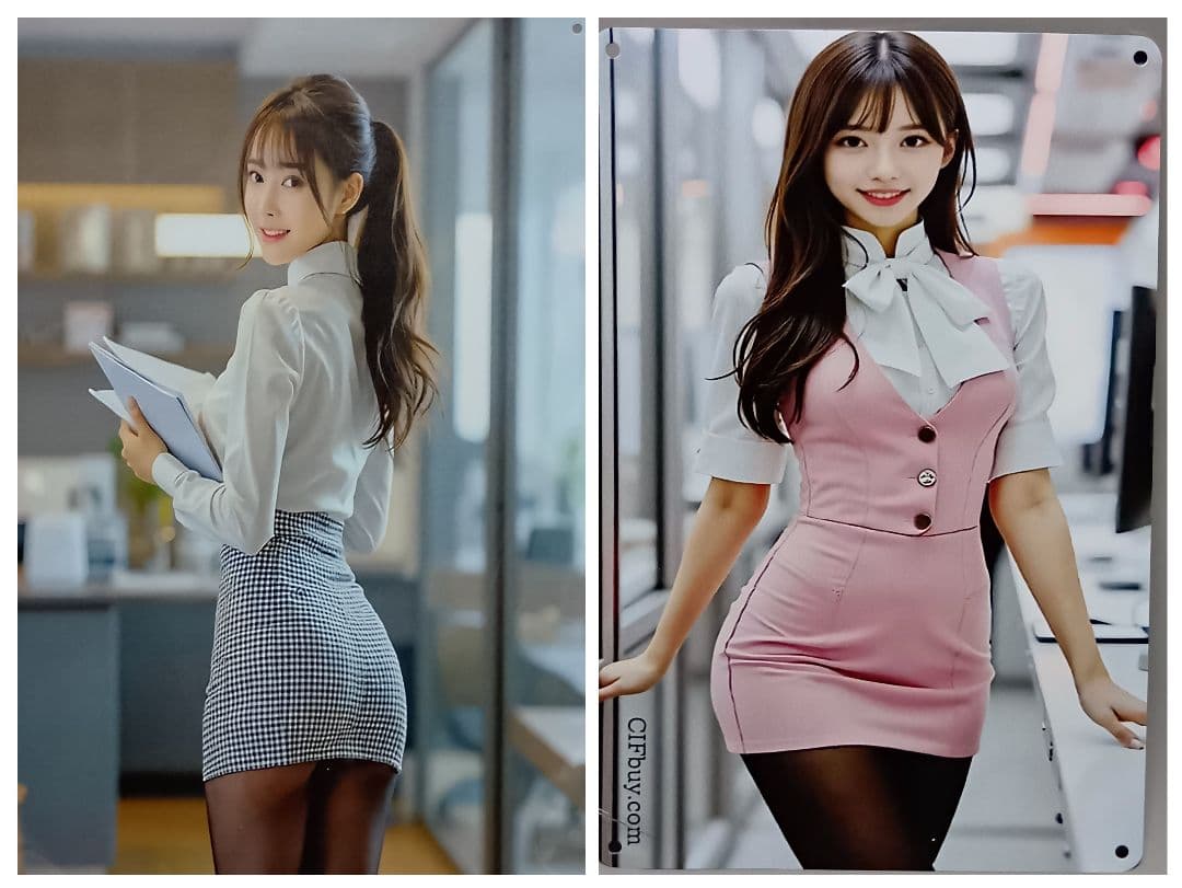 頭*L様 メタルポスター【ブリキ看板】２枚セット