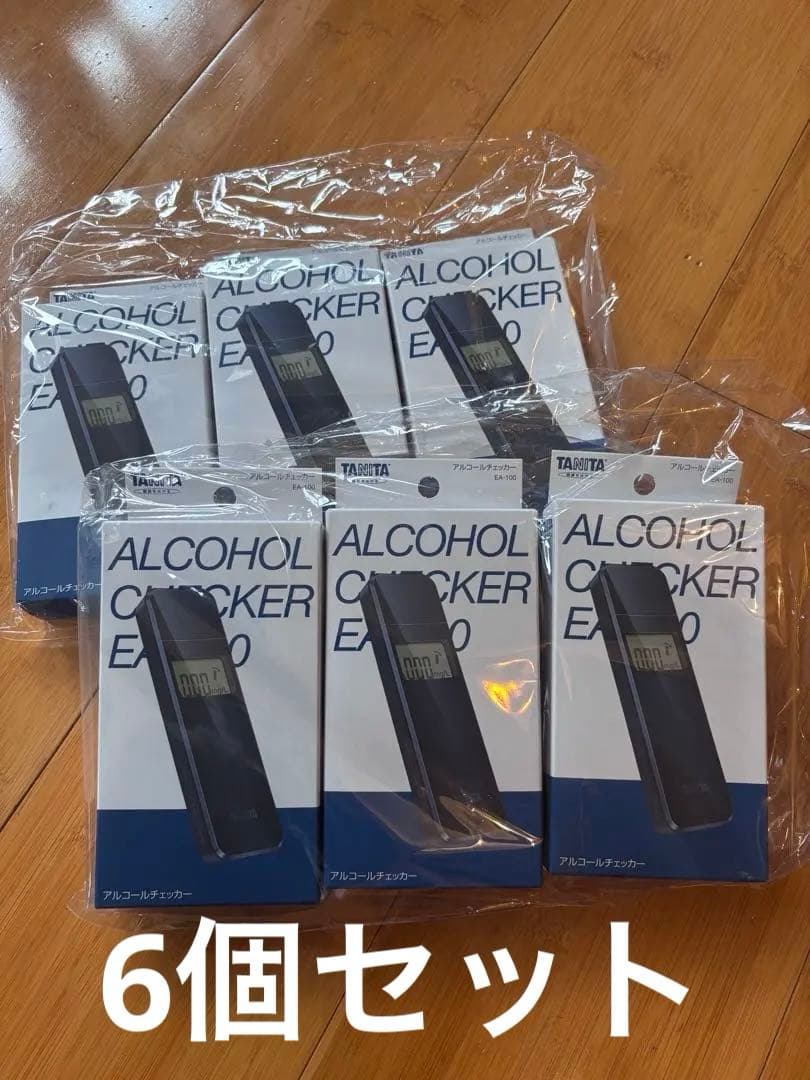 TANITA アルコールチェッカー　6個セット　未開封