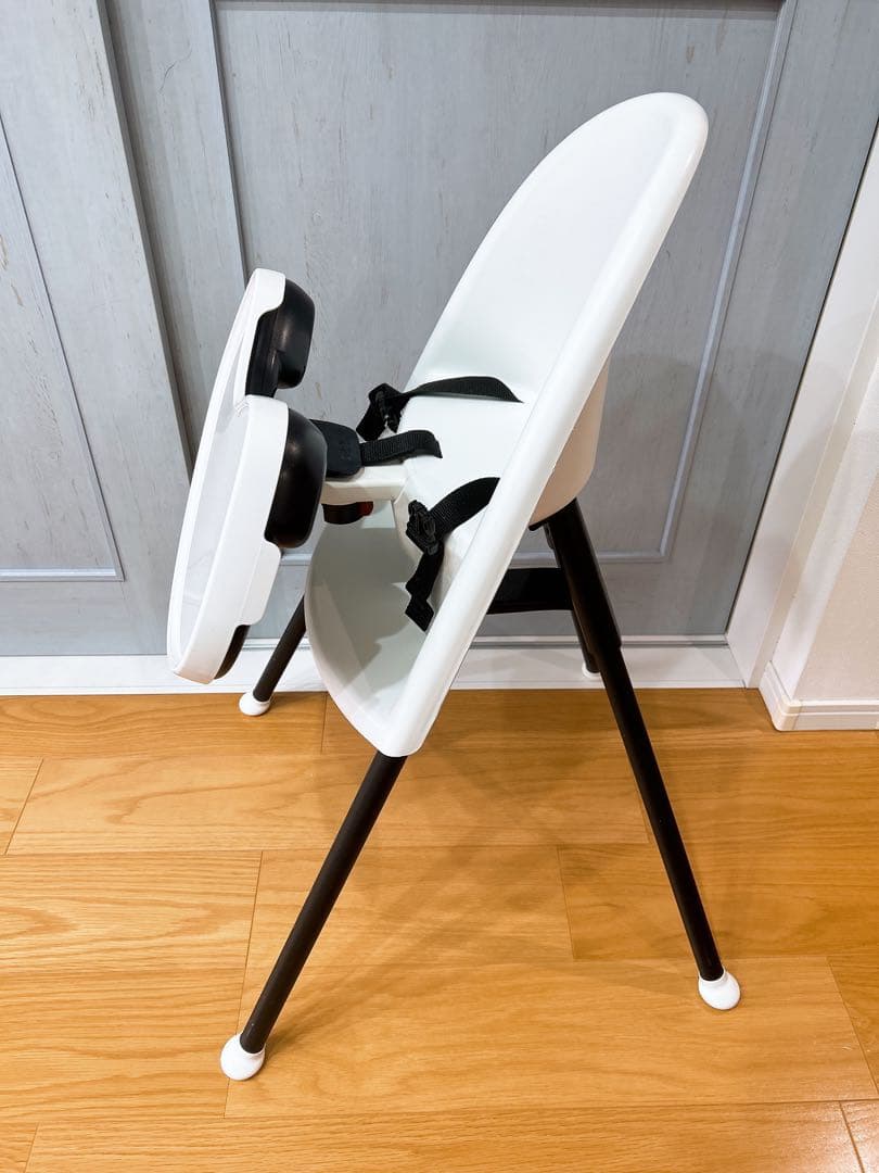 ベビービョルンBabyBjorn ハイチェア（セーフティハーネス付き）】