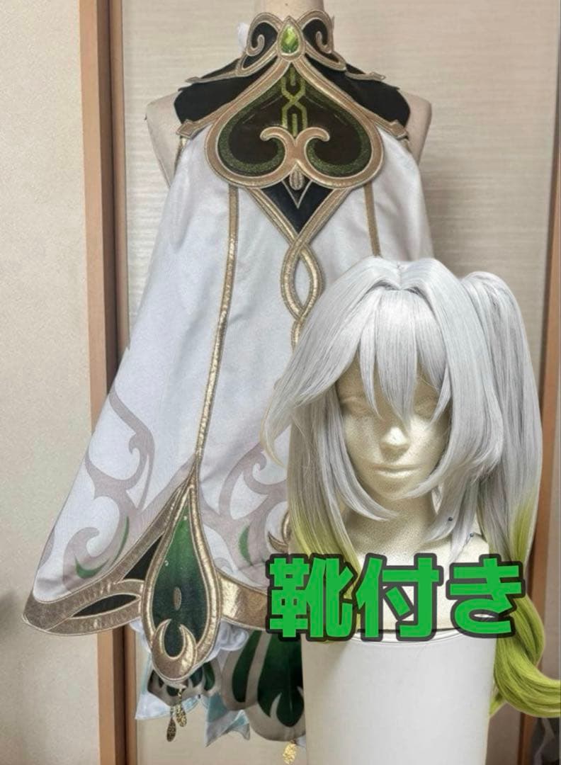三分妄想　原神　ナヒーダ　コスプレ セット