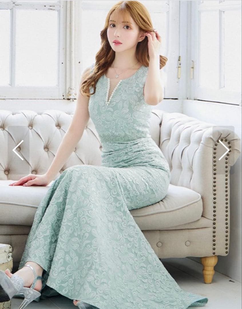 【未使用】ウナヴァレリェ　カスケード　sugar キャバドレス