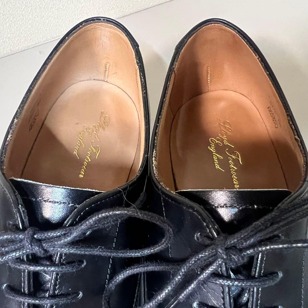 【美品】ロイドフットウェア チーニー製 ストレートチップ ブラック UK6.5