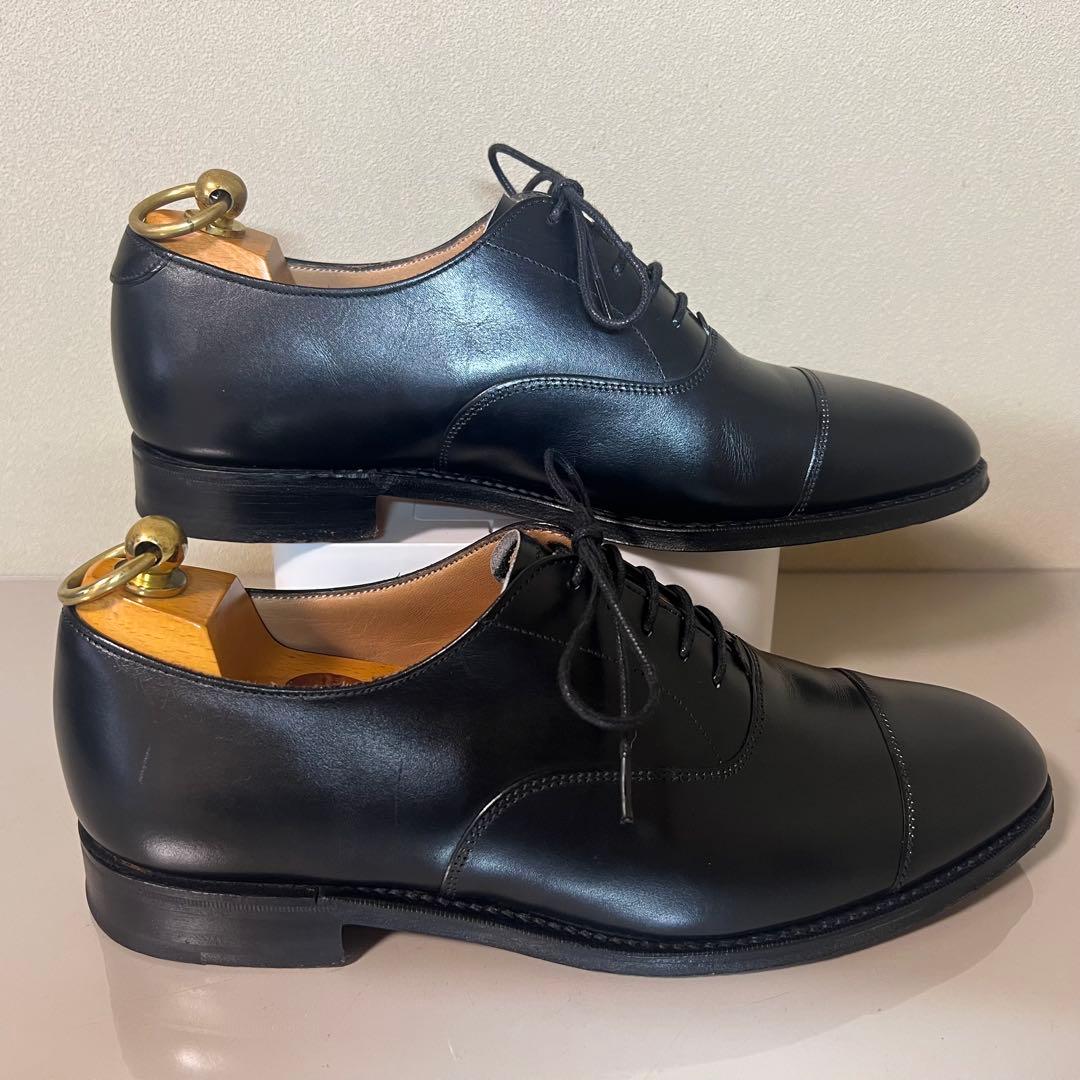 【美品】ロイドフットウェア チーニー製 ストレートチップ ブラック UK6.5