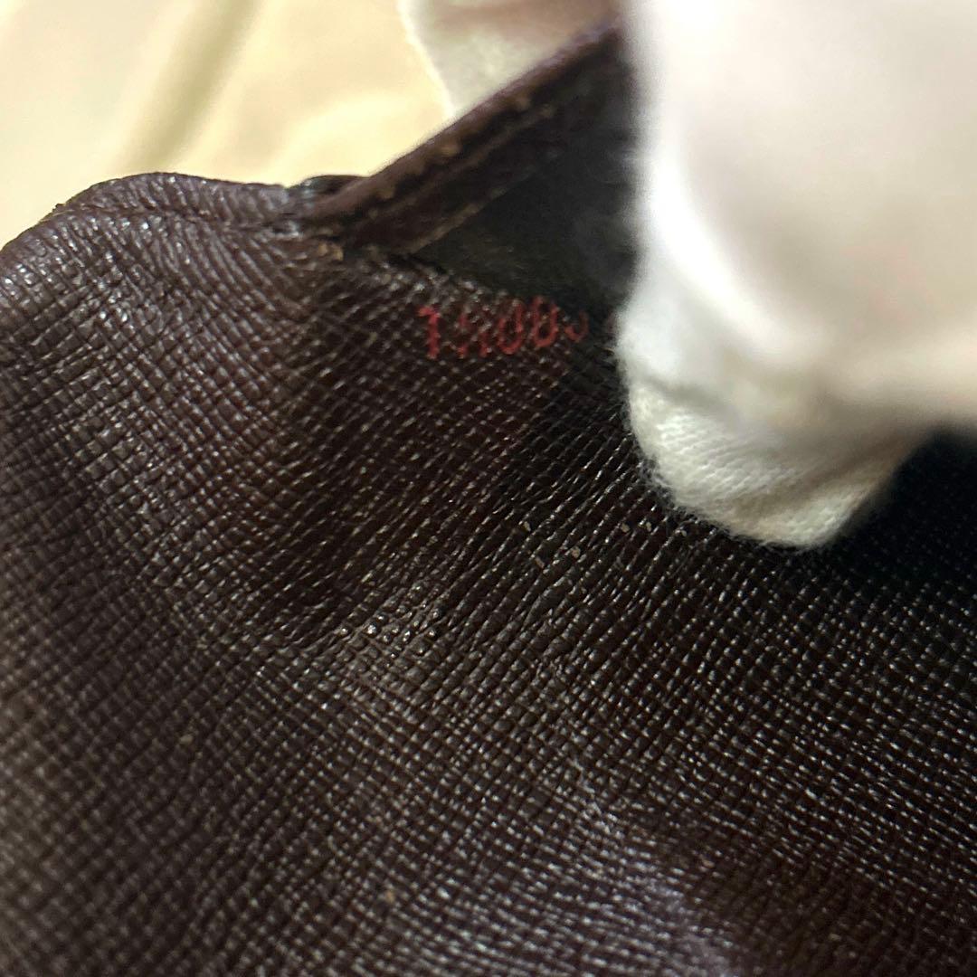 【Yページ】ルイヴィトン ダミエ エベヌ 長財布 ポルトフォイユ サラ