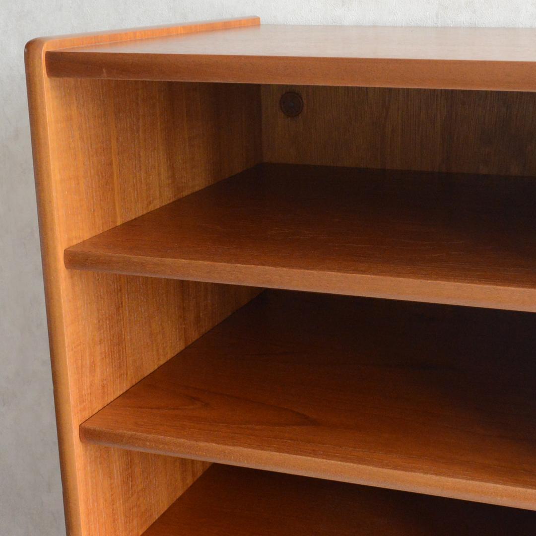 Nathan ヴィンテージ チーク オーディオラック レコードキャビネット