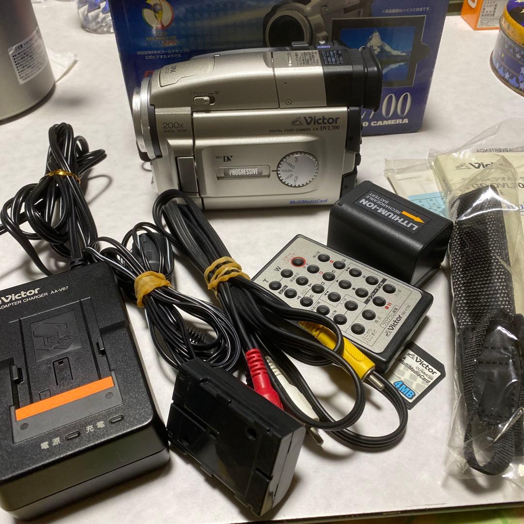 美品動作品　Victor miniDVビデオカメラ GR-DVL700 ⑧