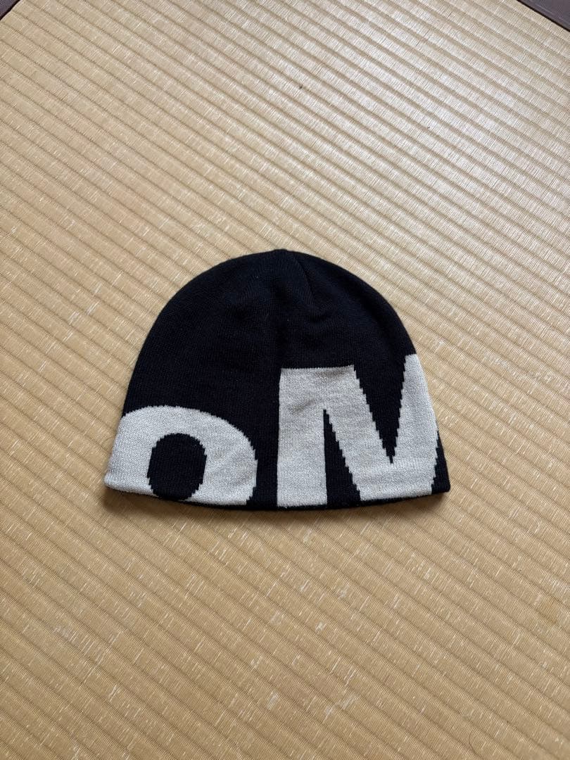 oma ニット帽 ビーニー ブラック LOGO (BLACK)
