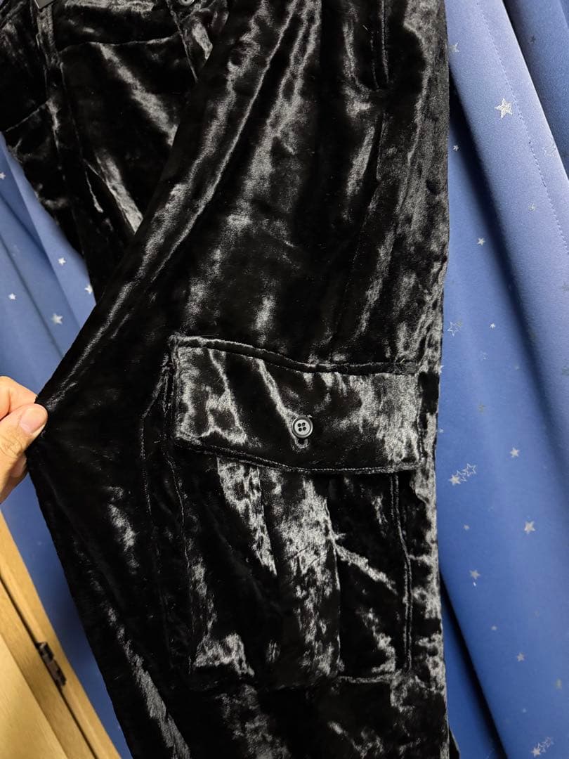 最終値下げHYDE着　share spirit ベロアカーゴパンツ