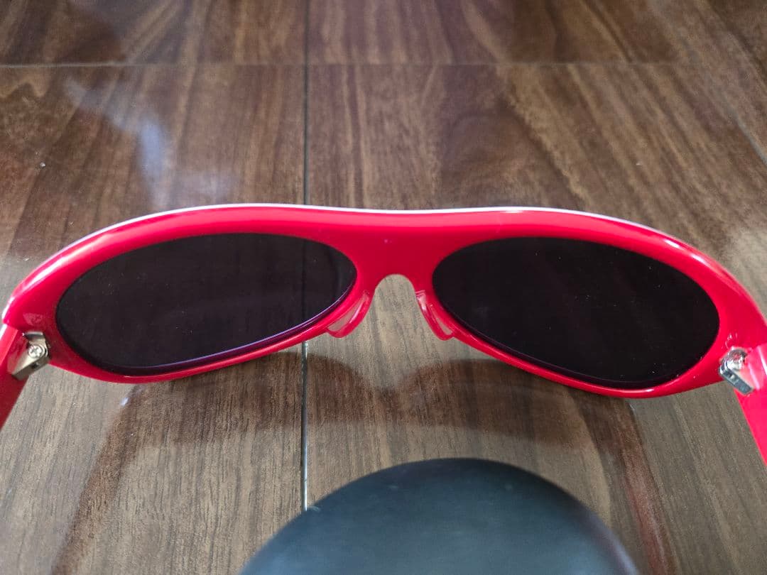 キムタク着用 TMT トリコロール サングラス 黒レンズ ケース付き アーカイブ