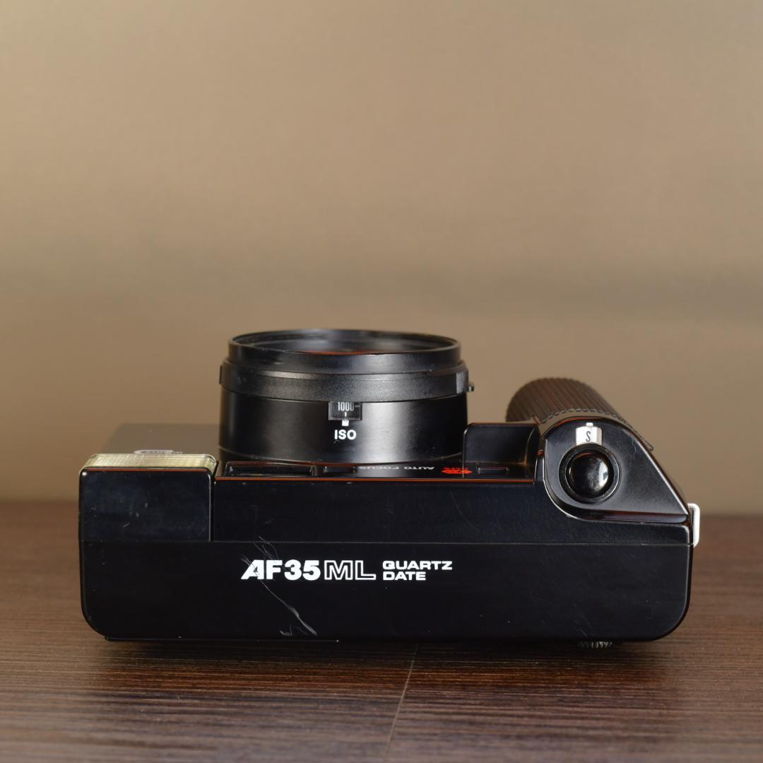 「はんぶんメガネ」 Canon AF35ML 初期動作保証