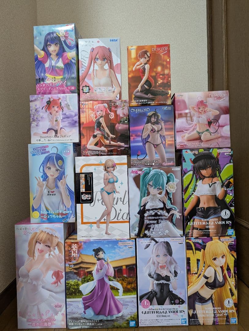 最新込み　プライズフィギュアまとめ売り１５体　美少女系