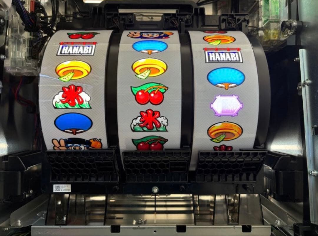 パチスロ実機【新ハナビ】不要機付 無段階ボリューム付 送料無料❗️