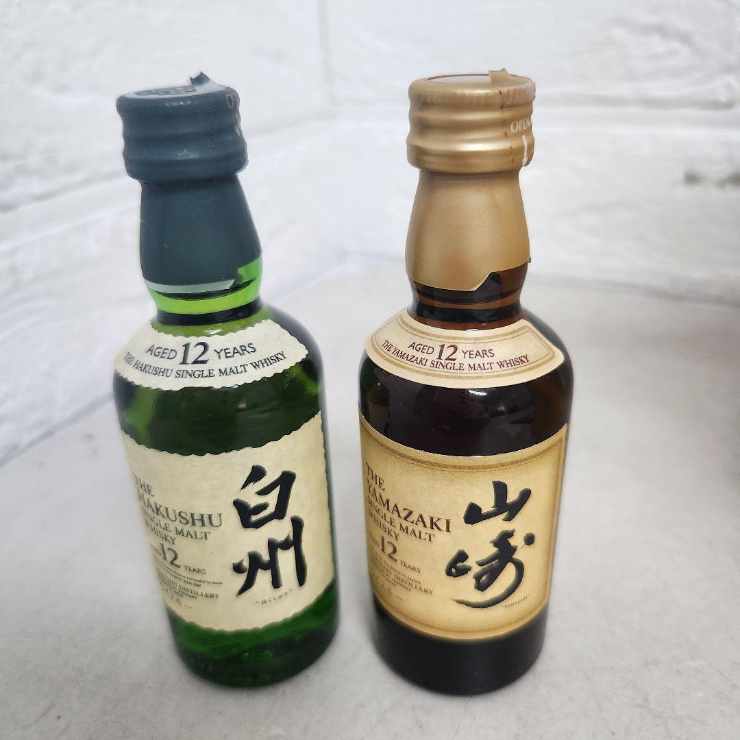 NO MUSIC, NO WHISKY サントリー 山崎12年 ＆ 白州12年