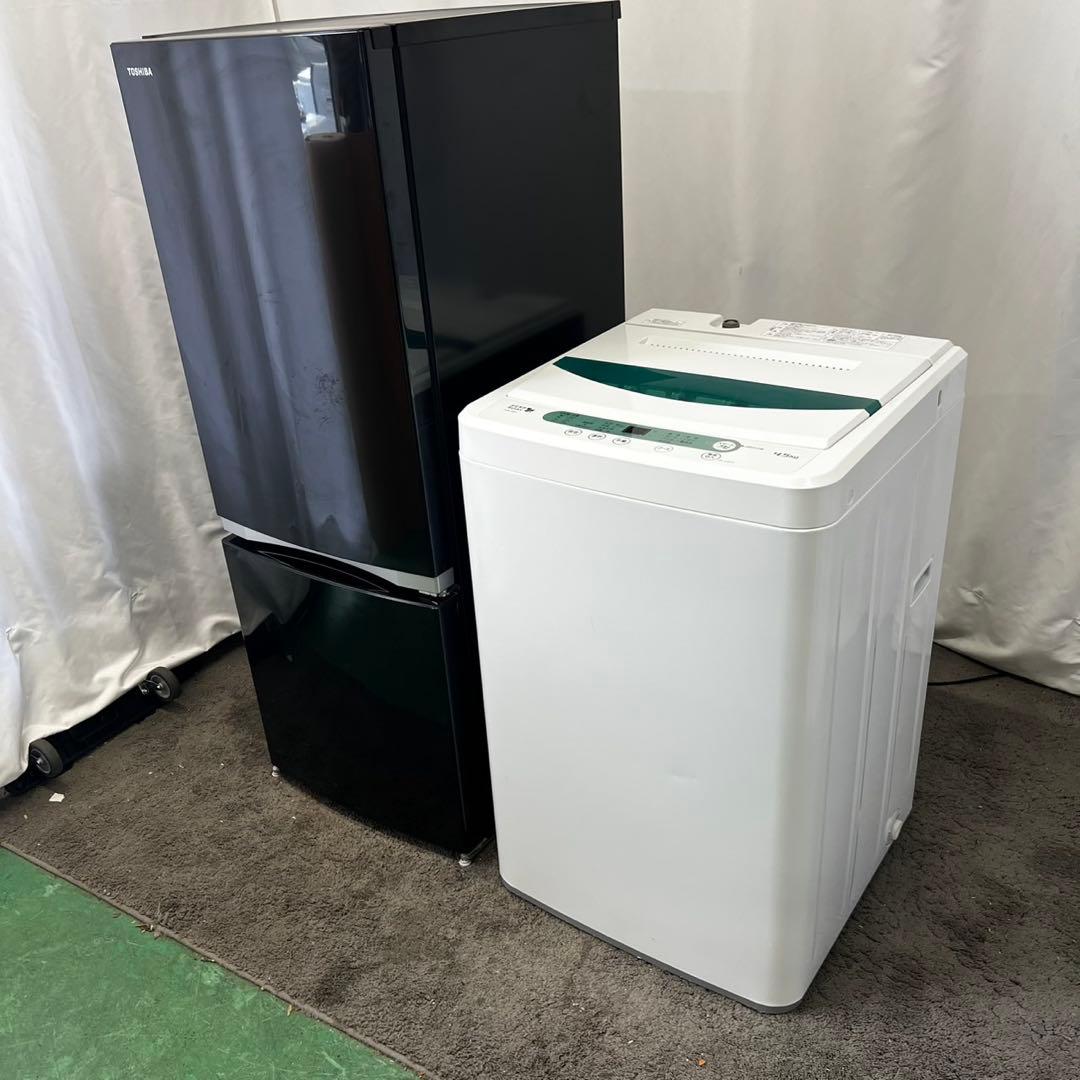 ★800　家電2点セット　洗濯機　冷蔵庫　一人暮らし　安い　東芝　小型　設置無料