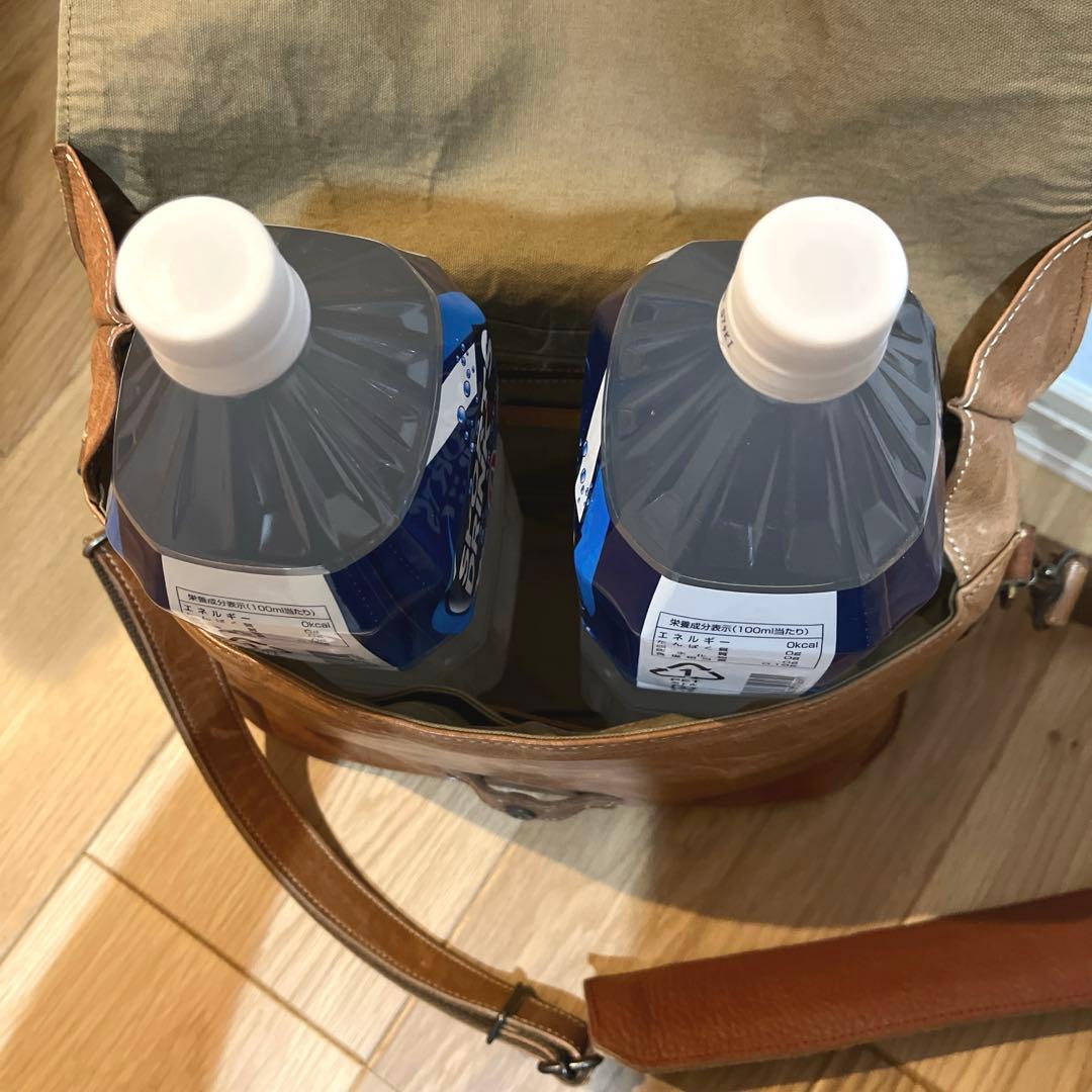 Acru アクリュ　カメラバッグ　レザー