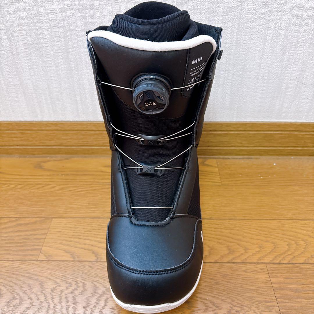 K2 BELIEF スノーボードブーツ 女性用 ブラック26cm